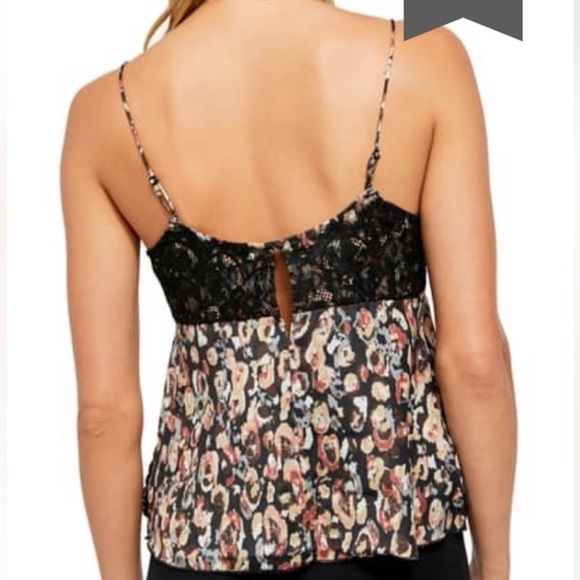 Nwt Free People Little Dreams Printed Lace Camisole Small - Picture 2 of 11